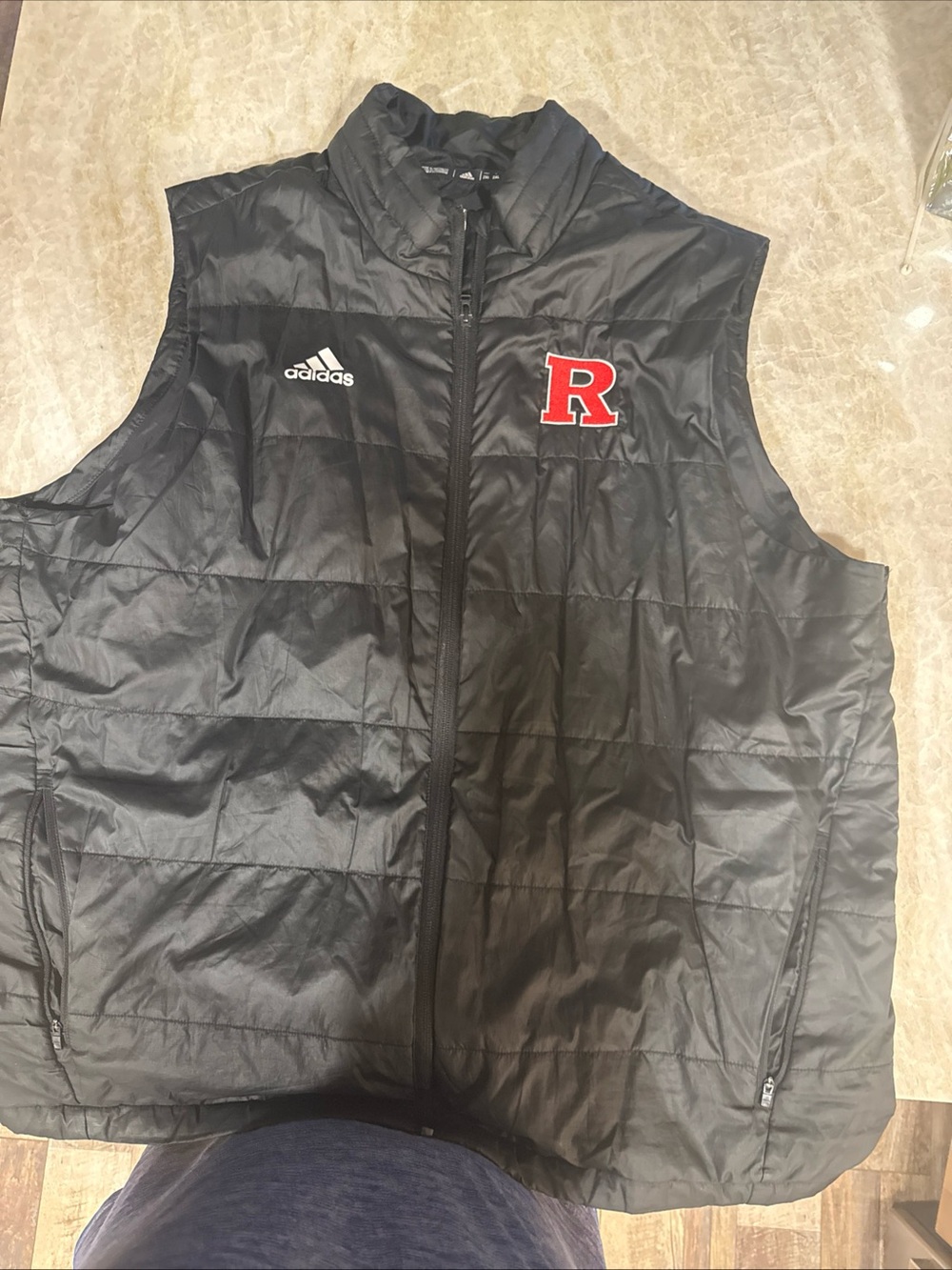 Rutgers University Athletics Adidas Vest XXL